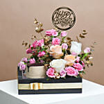 Gourmet Indulgence N Roses Surprise