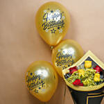 Gourmet Indulgence & Passionate Sunshine Roses