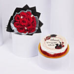 Graduation Celebration Flower N Cake