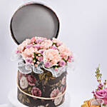 Graduation Celebration Flowers with Chocolates