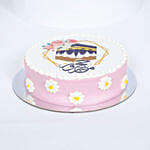 Hajj Mabrour cake N Moments in Bloom Bouquet
