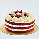 Half Kg Red Velvet Cake For Anniversary