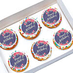 Happy Birthday Cupcakes 6pcs
