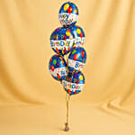 Happy Birthday Foil Balloons