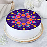 Happy Diwali Chocolate Cake 1kg