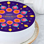 Happy Diwali Chocolate Cake 1kg