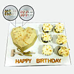 Heart Shape Pinata Cake