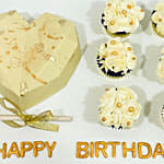 Heart Shape Pinata Cake