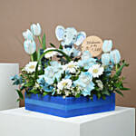 It's a Boy Mix Flower Arrangement