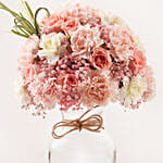 January Birthday Wish Flower Vase