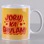 Joru Ka Ghulam White Mug