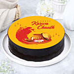 Karwa Chauth Celebration Chocolate Cake Half Kg