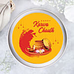 Karwa Chauth Celebration Chocolate Cake Half Kg
