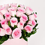 Love Expression with Pink Roses