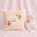 Love for MOM Cushion & Mug Set
