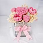 Luminous Floral Embrace