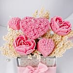 Luminous Floral Embrace