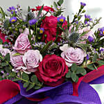 Mixed Flowers with Chocolates