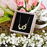 Moms Love Flowers and Necklace Hamper