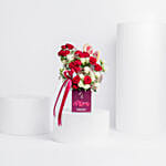 National Day Theme Baby Roses & Cookies Arrangement