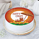 Onam Chocolate Celebration Cake