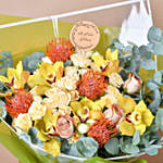 Peachy Cymbidium Charm