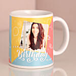 Personalised Birthday Girl Mug