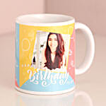 Personalised Birthday Girl Mug