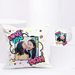 Personalised Moments With Mother Cushion & Mug