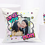 Personalised Moments With Mother Cushion & Mug