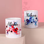 Personalised Name Couple Mugs