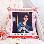 Personalised Only You Valentine Special Cushion