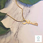 Personalized Gold Necklace