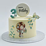 Pretty Baby Girl Cake