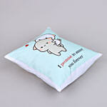 Promise To Annoy You Cute Valentine Cushion