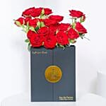 Red Roses with Saffron Oud EDP 100 ml | Agapi Perfumes
