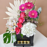 Roses and Gerbera Bliss