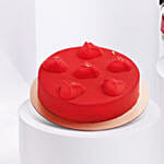 Roses & Carnation Love Arrangement | Chocolate Cake 500gm