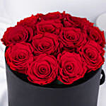 Rosy Glow of Love | 12 Forever Roses