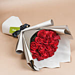 Scarlet Enchantment Roses Bouquet