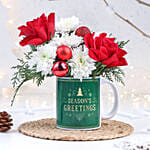Season's Greetings Christmas Gift Mug