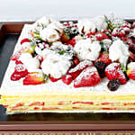 Strawberry Cotton Cake