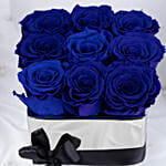 Sweet Blue Love Affair | 9 Forever Roses
