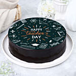 Teachers Day Chocolate Joy Cake