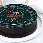 Teachers Day Chocolate Joy Cake