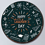 Teachers Day Chocolate Joy Cake