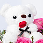 Teddy & Roses hug Delight Box