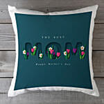 The Best Mom Printed Cushion