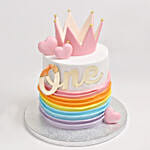 The Great Rainbow Birthday Cake