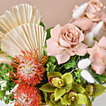 Velvety Cappuccino Rose Bouquet